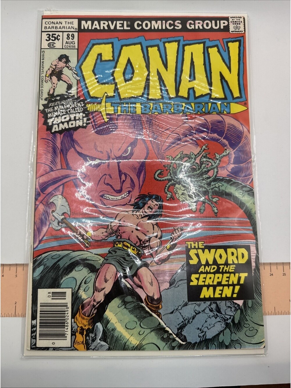 Conan The Barbarian #89 The Sword And The Kept Men! 1978